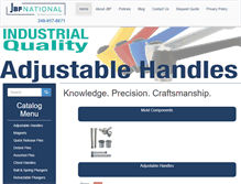 Tablet Screenshot of jbfnational.com